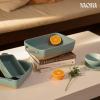 image:imageMora Ceramic Set of 2 Baking Dishes For Casserole Banana Bread Brownies Broiling Roasting and Baking 7x11 in and Loaf Pans  Porcelain Serving Bakeware from Oven to Table Freezer Safe  PeppercornIris