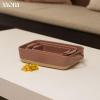image:imageMora Ceramic Set of 2 Baking Dishes For Casserole Banana Bread Brownies Broiling Roasting and Baking 7x11 in and Loaf Pans  Porcelain Serving Bakeware from Oven to Table Freezer Safe  PeppercornTeracotta