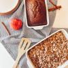 image:imageMora Ceramic Set of 2 Baking Dishes For Casserole Banana Bread Brownies Broiling Roasting and Baking 7x11 in and Loaf Pans  Porcelain Serving Bakeware from Oven to Table Freezer Safe  PeppercornVanilla White