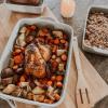 image:imageMora Ceramic Set of 2 Baking Dishes For Casserole Banana Bread Brownies Broiling Roasting and Baking 7x11 in and Loaf Pans  Porcelain Serving Bakeware from Oven to Table Freezer Safe  PeppercornEarl Grey