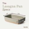 image:imageMora Ceramic Set of 2 Baking Dishes For Casserole Banana Bread Brownies Broiling Roasting and Baking 7x11 in and Loaf Pans  Porcelain Serving Bakeware from Oven to Table Freezer Safe  PeppercornThyme