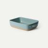 image:imageMora Ceramic Set of 2 Baking Dishes For Casserole Banana Bread Brownies Broiling Roasting and Baking 7x11 in and Loaf Pans  Porcelain Serving Bakeware from Oven to Table Freezer Safe  PeppercornIris
