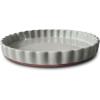 image:imageMORA Ceramic Tart Pan 95 Inch Large Porcelain Baking Dish for Tarts Quiche Pie Flan etc Fluted Ruffled Edge Oven Microwave Freezer and Dishwasher safe  Great Gift For Bakers  OatEarl Grey