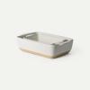 image:imageMora Ceramic Set of 2 Baking Dishes For Casserole Banana Bread Brownies Broiling Roasting and Baking 7x11 in and Loaf Pans  Porcelain Serving Bakeware from Oven to Table Freezer Safe  PeppercornOat