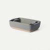 image:imageMora Ceramic Set of 2 Baking Dishes For Casserole Banana Bread Brownies Broiling Roasting and Baking 7x11 in and Loaf Pans  Porcelain Serving Bakeware from Oven to Table Freezer Safe  PeppercornPeppercorn