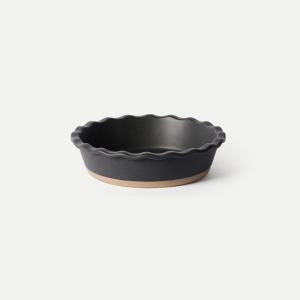 image:imageMORA Ceramic Pie Pan for Baking  9 inch  Deep and Fluted Pie Dish for Old Fashion Apple Pie Quiche Pot Pies Tart etc  Modern Farmhouse Style Porcelain Ceramic Pie Plate  TerracottaLiquorice