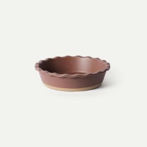 image:imageMORA Ceramic Pie Pan for Baking  9 inch  Deep and Fluted Pie Dish for Old Fashion Apple Pie Quiche Pot Pies Tart etc  Modern Farmhouse Style Porcelain Ceramic Pie Plate  TerracottaTeracotta
