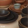 image:imageMORA Jumbo and Large Serving Dishes Set of 2 13 inch and 12 inch Ceramic Pottery Oval Platters  Microwave Oven and Dishwasher Safe  Thyme amp MushroomLiquorice