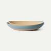 image:imageMORA Jumbo and Large Serving Dishes Set of 2 13 inch and 12 inch Ceramic Pottery Oval Platters  Microwave Oven and Dishwasher Safe  Thyme amp MushroomIris  Merrigold