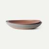 image:imageMORA Jumbo and Large Serving Dishes Set of 2 13 inch and 12 inch Ceramic Pottery Oval Platters  Microwave Oven and Dishwasher Safe  Thyme amp MushroomPeppercorn  Terracotta