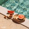 image:imageMORA Jumbo and Large Serving Dishes Set of 2 13 inch and 12 inch Ceramic Pottery Oval Platters  Microwave Oven and Dishwasher Safe  Thyme amp MushroomIris  Merrigold