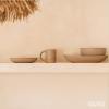 image:imageMORA Jumbo and Large Serving Dishes Set of 2 13 inch and 12 inch Ceramic Pottery Oval Platters  Microwave Oven and Dishwasher Safe  Thyme amp MushroomThyme  Mushroom