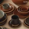 image:imageMORA Medium Bowls Set of 4 28oz Ceramic Pottery Everyday Bowls  Microwave Oven and Dishwasher Safe  PeppercornHarvest