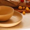 image:imageMORA Medium Bowls Set of 4 28oz Ceramic Pottery Everyday Bowls  Microwave Oven and Dishwasher Safe  PeppercornMerrigold