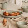 image:imageMORA Medium Bowls Set of 4 28oz Ceramic Pottery Everyday Bowls  Microwave Oven and Dishwasher Safe  PeppercornThyme