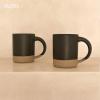 image:imageMORA Medium Mugs Set of 4 16oz Ceramic Pottery Latte MugsCoffee Cups  Microwave and Dishwasher Safe  HarvestLiquorice