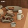 image:imageMORA Medium Mugs Set of 4 16oz Ceramic Pottery Latte MugsCoffee Cups  Microwave and Dishwasher Safe  HarvestThyme