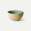 image:imageMORA Mega and Giant Bowls Set of 2 55 and 35 Qt Ceramic Pottery Mixing Bowls  Microwave and Dishwasher Safe  Mushroom amp ThymeMerrigold  Iris
