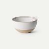 image:imageMORA Mega and Giant Bowls Set of 2 55 and 35 Qt Ceramic Pottery Mixing Bowls  Microwave and Dishwasher Safe  Mushroom amp ThymeOat