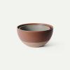 image:imageMORA Mega and Giant Bowls Set of 2 55 and 35 Qt Ceramic Pottery Mixing Bowls  Microwave and Dishwasher Safe  Mushroom amp ThymeTerracotta  Peppercorn