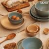 image:imageMORA Small Bowls Set of 4 16oz Ceramic Pottery Dessert Bowls  Microwave Oven and Dishwasher Safe  ThymeIris