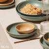 image:imageMORA Small Bowls Set of 4 16oz Ceramic Pottery Dessert Bowls  Microwave Oven and Dishwasher Safe  ThymeMerrigold