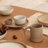 image:imageMORA Small Plates Set of 4 65 inch Ceramic Pottery Dessert Plates  Microwave Oven and Dishwasher Safe  LiquoriceHarvest