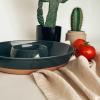image:imageMora Ceramic Chips and Dip Serving Tray Large Divided Party Bowl Set for Chips amp Salsa Veggies amp Dip Fruit Snacks Entertaining Hosting etc Minimalist Design for the Modern Hostess  ChaiCharcoal