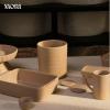 image:imageMora Ceramic Kitchen Utensil Holder  Wooden Spoon amp Spatula Crock for Countertop Modern Farmhouse Home Decor Large 73 Cooking Organizer for Stove Top and Counter  Heavy amp Sturdy  LiquoriceMushroom