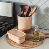 image:imageMora Ceramic TwoinOne Butter Dish with Lid Covered Butter Crock Container to Leave on Countertop  Large Storage KeeperHolder for Kitchen Gifts for Her Butter Tray For Counter  ChaiChai