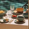 image:imageMora Mini Ramekins Set of 4 8oz Ceramic Pottery Baking Dishes  Microwave Oven and Dishwasher Safe  PeppercornIris