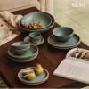 image:imageMora Mini Ramekins Set of 4 8oz Ceramic Pottery Baking Dishes  Microwave Oven and Dishwasher Safe  PeppercornIris