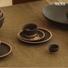 image:imageMora Mini Ramekins Set of 4 8oz Ceramic Pottery Baking Dishes  Microwave Oven and Dishwasher Safe  PeppercornLiquorice