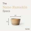 image:imageMora Mini Ramekins Set of 4 8oz Ceramic Pottery Baking Dishes  Microwave Oven and Dishwasher Safe  PeppercornMerrigold