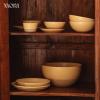 image:imageMora Mini Ramekins Set of 4 8oz Ceramic Pottery Baking Dishes  Microwave Oven and Dishwasher Safe  PeppercornMerrigold