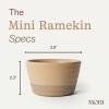 image:imageMora Mini Ramekins Set of 4 8oz Ceramic Pottery Baking Dishes  Microwave Oven and Dishwasher Safe  PeppercornMerrigold
