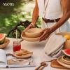image:imageMora Mini Ramekins Set of 4 8oz Ceramic Pottery Baking Dishes  Microwave Oven and Dishwasher Safe  PeppercornMerrigold