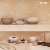 image:imageMora Mini Ramekins Set of 4 8oz Ceramic Pottery Baking Dishes  Microwave Oven and Dishwasher Safe  PeppercornMushroom