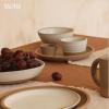 image:imageMora Mini Ramekins Set of 4 8oz Ceramic Pottery Baking Dishes  Microwave Oven and Dishwasher Safe  PeppercornOat