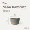 image:imageMora Mini Ramekins Set of 4 8oz Ceramic Pottery Baking Dishes  Microwave Oven and Dishwasher Safe  PeppercornPeppercorn