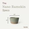 image:imageMora Mini Ramekins Set of 4 8oz Ceramic Pottery Baking Dishes  Microwave Oven and Dishwasher Safe  PeppercornThyme