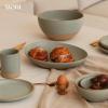 image:imageMora Mini Ramekins Set of 4 8oz Ceramic Pottery Baking Dishes  Microwave Oven and Dishwasher Safe  PeppercornThyme