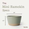 image:imageMora Mini Ramekins Set of 4 8oz Ceramic Pottery Baking Dishes  Microwave Oven and Dishwasher Safe  PeppercornThyme