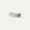 image:imageMORA Medium Plates Set of 4 85 inch Ceramic Pottery Salad Plates  Microwave Oven and Dishwasher Safe  PeppercornOat