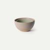 image:imageMORA Mega and Giant Bowls Set of 2 55 and 35 Qt Ceramic Pottery Mixing Bowls  Microwave and Dishwasher Safe  Mushroom amp ThymeMushroom  Thyme
