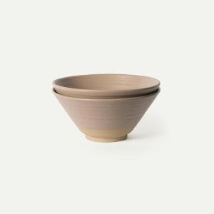 image:imageMORA Ceramic Ramen Bowl Set of 2 45oz  Great for Pho Miso Udon Soup Instant Noodles Serving Thai or Asian Food  Microwave Safe Large Japanese Noodle Bowls Modern Kitchen  MushroomMushroom