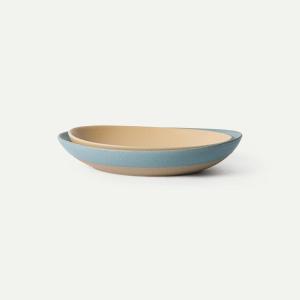 image:imageMORA Jumbo and Large Serving Dishes Set of 2 13 inch and 12 inch Ceramic Pottery Oval Platters  Microwave Oven and Dishwasher Safe  Thyme amp MushroomIris  Merrigold