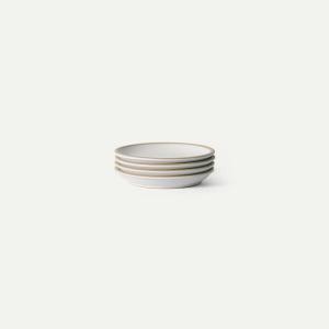 image:imageMORA Small Plates Set of 4 65 inch Ceramic Pottery Dessert Plates  Microwave Oven and Dishwasher Safe  LiquoriceOat