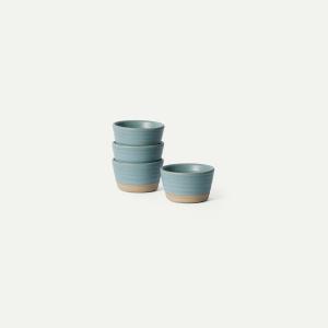 image:imageMora Mini Ramekins Set of 4 8oz Ceramic Pottery Baking Dishes  Microwave Oven and Dishwasher Safe  PeppercornIris