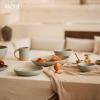 image:imageMORA Medium Bowls Set of 4 28oz Ceramic Pottery Everyday Bowls  Microwave Oven and Dishwasher Safe  TerracottaThyme